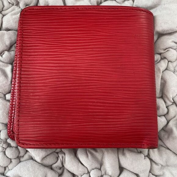 LOUIS VUITTON Bi -fold wallet Epi Leather - Picture 3 of 11